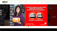 Desktop Screenshot of amppro.org.mx
